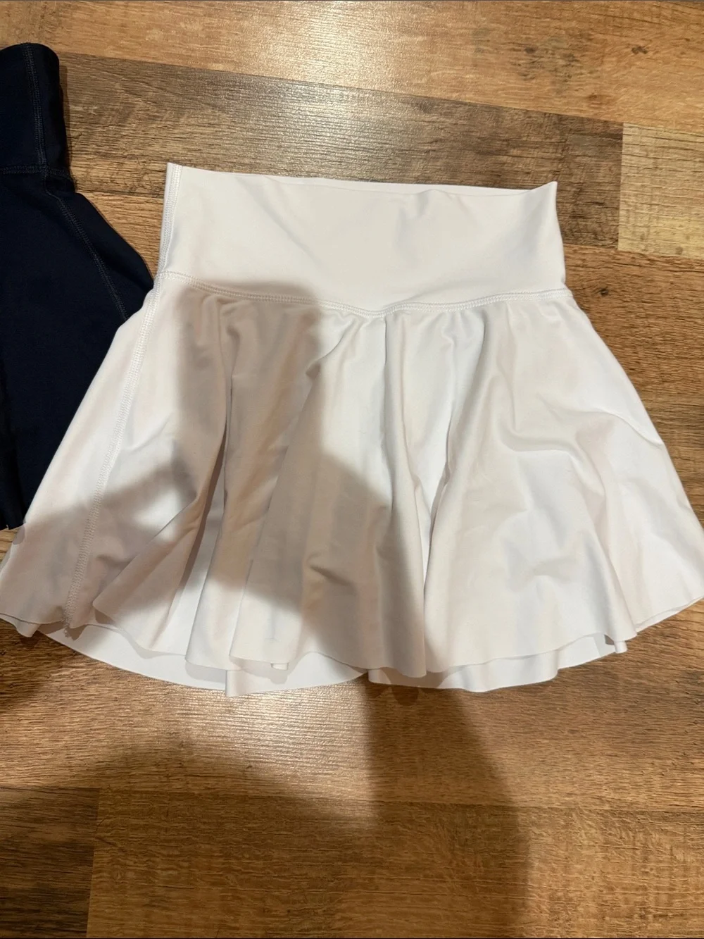 Girls’ Flared Skirts - Navy Blue and White - Size 8